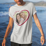 I Love My Girlfriend Heart Photo T-Shirt<br><div class="desc">This cute heart-shaped photo design makes the perfect gift! **PLEASE READ BEFORE ORDERING** 1. If you make changes and the design is cropped or doesn't look right on the screen please use the Live Design Service to help you fix it. 2. Your order goes directly to the printers. What you...</div>