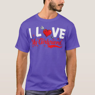 I love my girlfriend I Heart My Girlfriend GF (3) T-Shirt