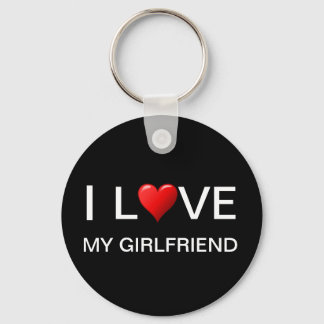 I LOVE MY GIRLFRIEND KEYCHAIN