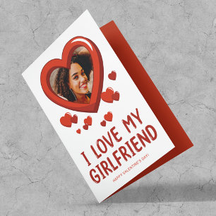 I love My Girlfriend l Valentine's Day Holiday Card