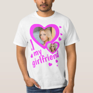 I love my Girlfriend photo T-Shirt