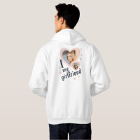 I love my Girlfriend Pink photo front and back