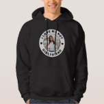 I Love My Girlfriend Simple Personalized Pic Black Hoodie<br><div class="desc">Personalized "I Love my Hot Girlfriend" custom text and photo black hoodie sweatshirt design that you can use to create your own "I love my girlfriend" shirt. Colours and fonts can be edited, just click 'customize further' for full design control. This style is perfect for a simple, minimal, more understated...</div>