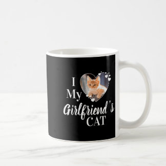I Love My Girlfriends Cat Photo Coffee Mug