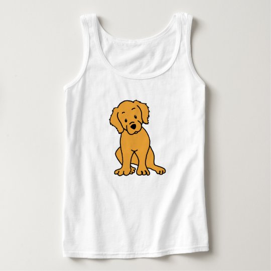 I Love My Golden Retriever Tank Top