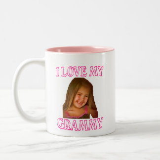 I LOVE MY GRAMMY Two-Tone COFFEE MUG