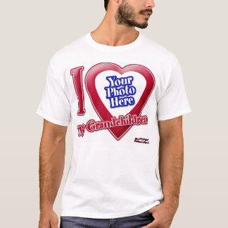 I Love My Grandchildren - Photo T-Shirt