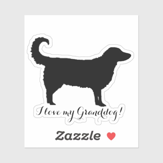 I love my granddog!  (Sheet)