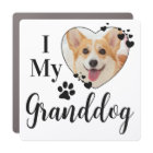 I Love My Granddog Personalized Dog Pet Photo 