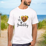 I Love My Granddog Personalized Grandpa Pet Photo T-Shirt<br><div class="desc">I Love My Granddog! ... Surprise your favourite Dog Grandpa this Father's Day , Christmas or his birthday with this super cute custom pet photo t-shirt. Give the perfect gift to your parents and your dogs' grandparents with this funny dog lover shirt ! "I Love My Granddog" with heart shaped...</div>