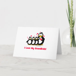 I love my grandkids card