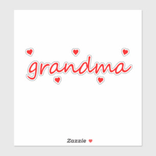 I love my grandma
