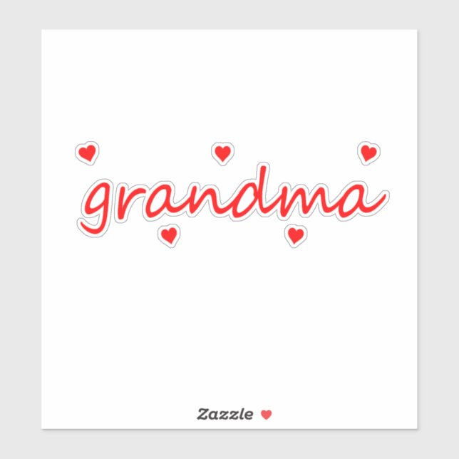 I love my grandma (Sheet)