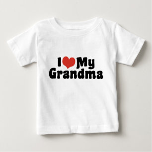 I Love My Grandma Baby T-Shirt