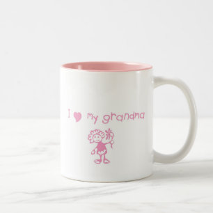 I LOVE MY GRANDMA MUG