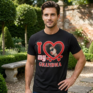 I Love My Grandma Personalized T-Shirt