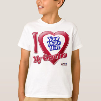 I Love My Grandma - Photo T-Shirt
