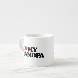 I LOVE MY GRANDPA ESPRESSO CUP
