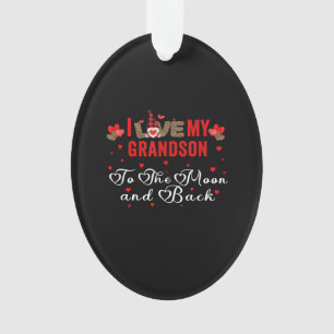 I Love My Grandson To The Moon and Back