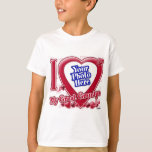 I Love My Great Grandpa red heart - photo T-Shirt<br><div class="desc">I Love My Great Grandpa red heart - photo</div>