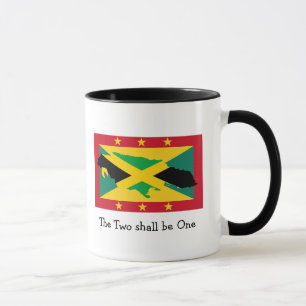 I Love My... Grenada Jamaica Mom Dad Flag Mug
