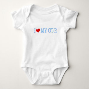 I love my GTR - Blue Baby Bodysuit