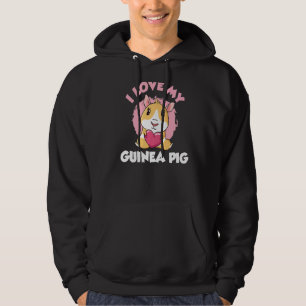 I Love My Guinea Pig 1 Hoodie