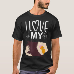 I Love My Guinea Pig I Pet Owner I Kids  Ladies _1 T-Shirt