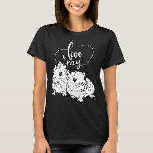 I Love My Guinea Pig T-Shirt