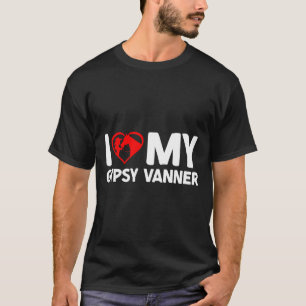 I Love My Gypsy Vanner Horse Horseback Riding T-Shirt