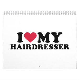 I love my hairdresser calendar