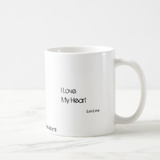 I love my heart, I thank my breath Coffee Mug
