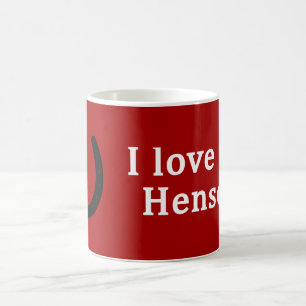 I Love My Henson Horse Coffee Mug