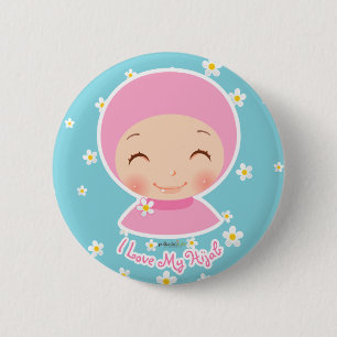 I Love My Hijab Pin