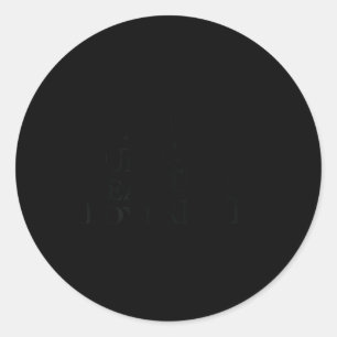 I Love My Hot Beautiful Boyfriend Funny Girlfriend Classic Round Sticker