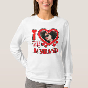 I Love My Husband Personalized T-Shirt