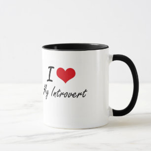 I Love My Introvert Mug
