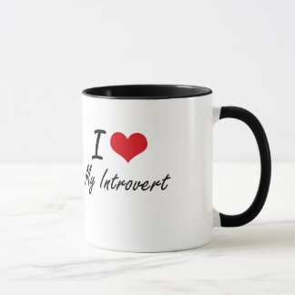 I Love My Introvert Mug