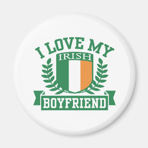 I Love My Irish Boyfriend Magnet