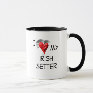 I Love My Irish Setter Mug