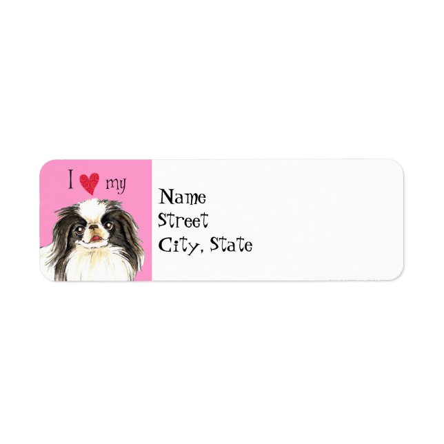 I Love my Japanese Chin (Front)