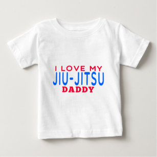 I Love My Jiu-Jitsu Daddy Baby T-Shirt
