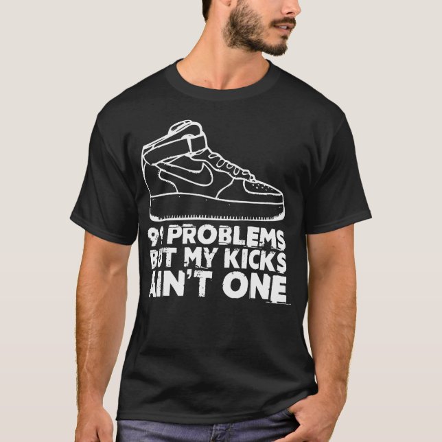I Love My Kicks Gift For Sneakerhead Sneaker Colle T-Shirt (Front)