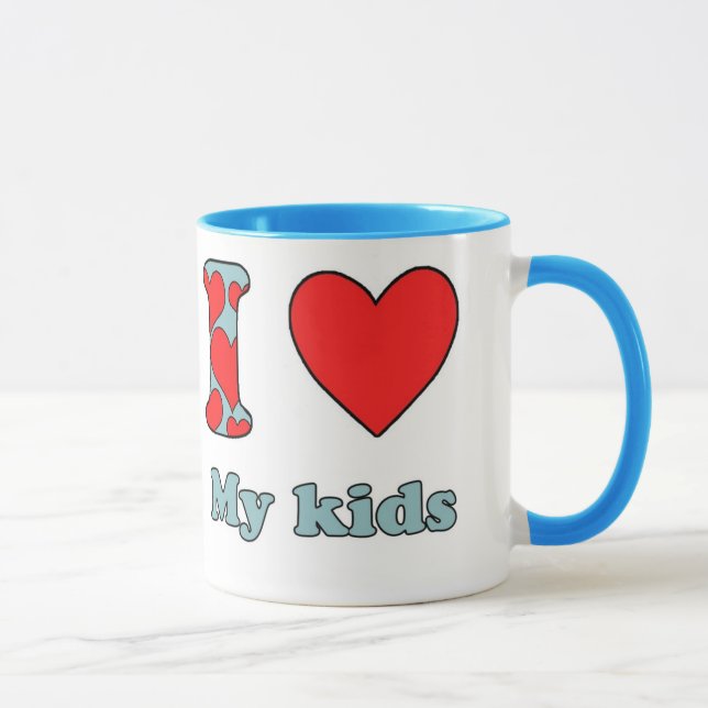I love my kids mug (Right)