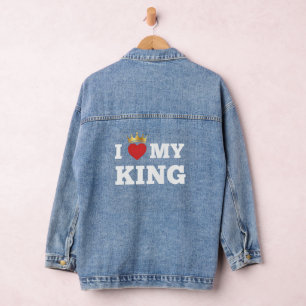 I love my king denim jacket