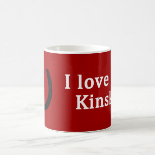 I Love My Kinsky Horse Coffee Mug