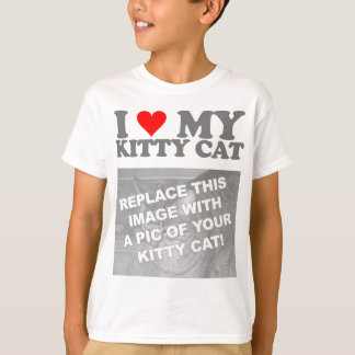 I Love My Kitty Cat T-Shirt