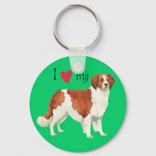 I Love my Kooikerhondje Keychain