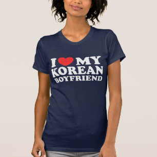 I Love My Korean Boyfriend T-Shirt