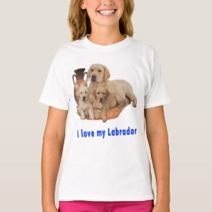 I love My Labrador t-shirts